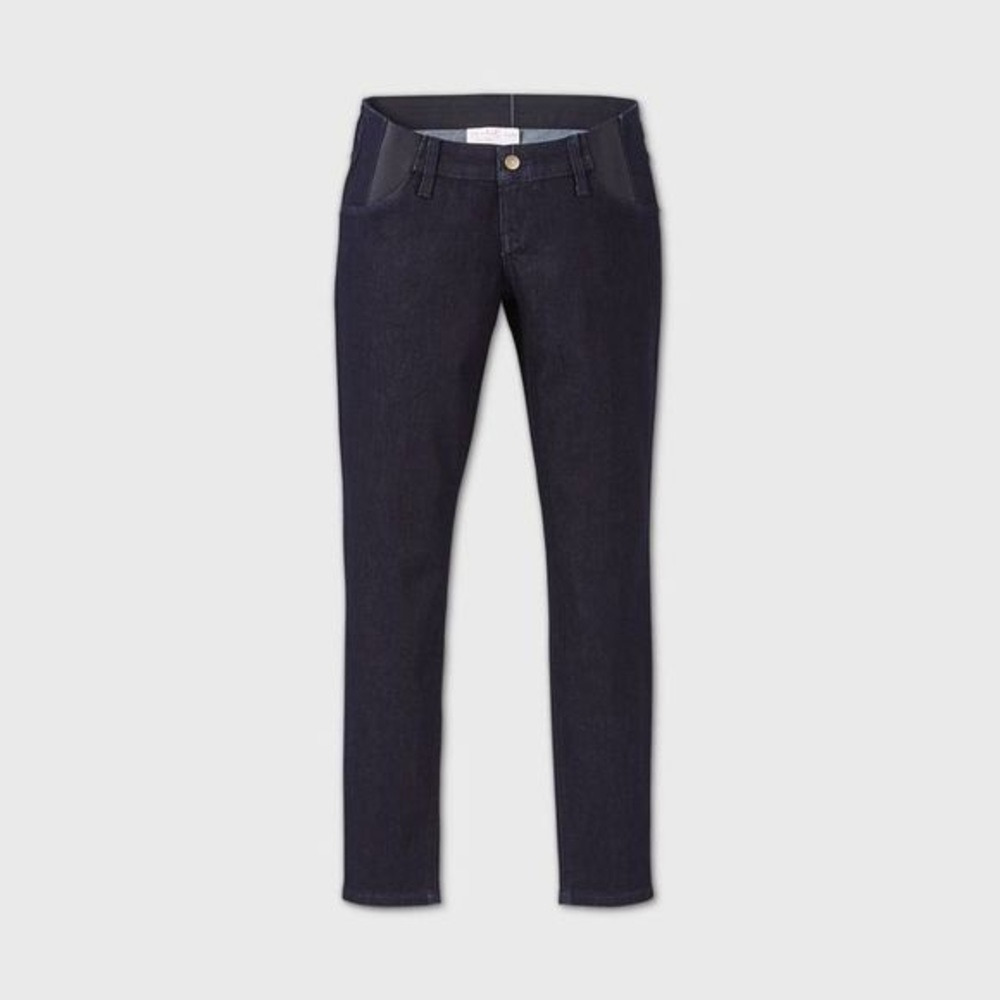 Isabel Maternity Under Belly Maternity Jeggings Dark Wash